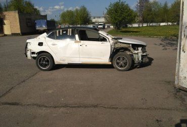 Кузовной ремонт Citroen С4 перевертыш